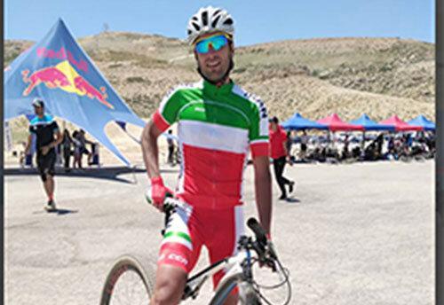 دوچرخه سواری کوهستان آسیا؛ مدال نقره کراس کانتری برگردن ظهراب زاده