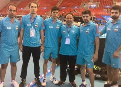 سومین برد پیاپی تیم مردان ایران و صعود به عنوان صدرنشین