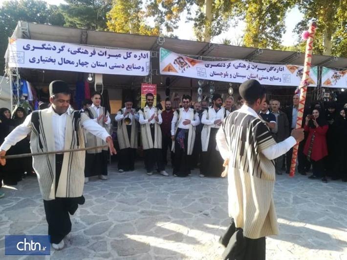 حضور هنرمندان چهارمحال و بختیاری در سیزدهمین جشنواره اقوام فرهنگ ایران زمین استان گلستان