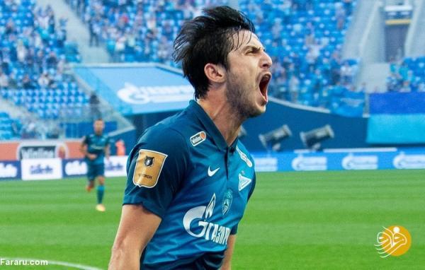 سردار آزمون بهترین بازیکن فصل لیگ برتر روسیه شد