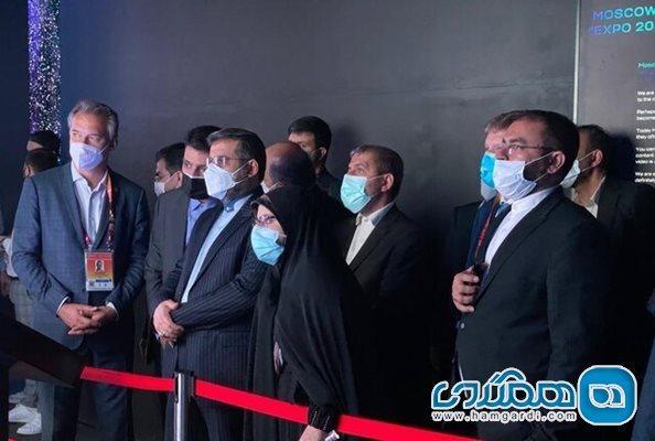 وزیر فرهنگ و ارشاد اسلامی از نمایشگاه اکسپو دبی بازدید کرد
